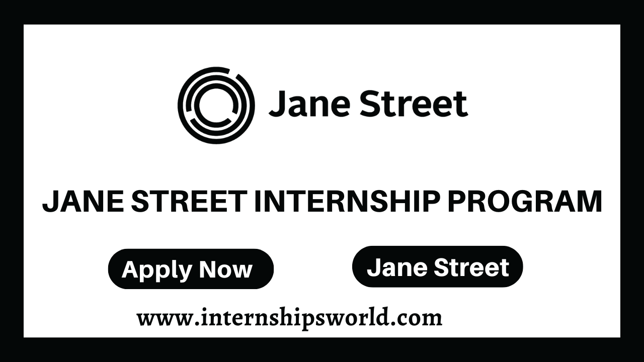 Jane Street Internship program