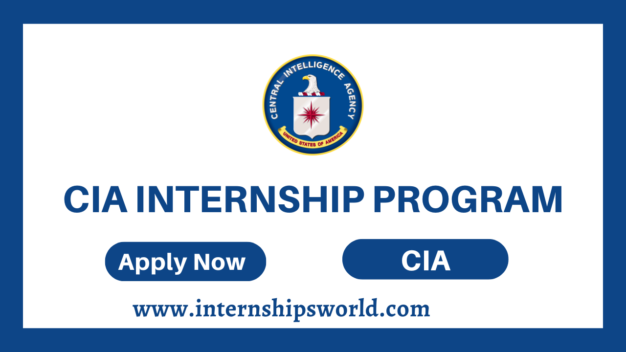 Cia Internship Program
