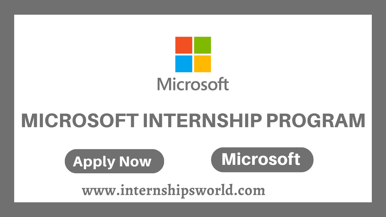 Microsoft Internship Program