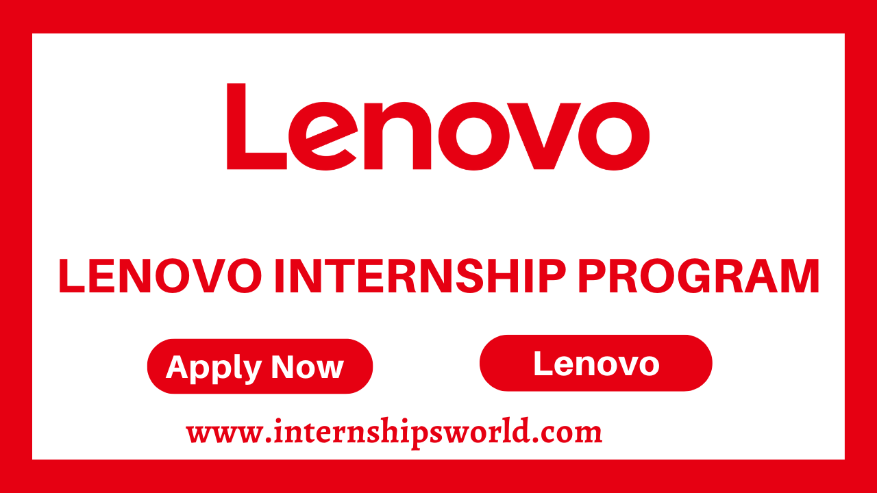 Lenovo Internship Program