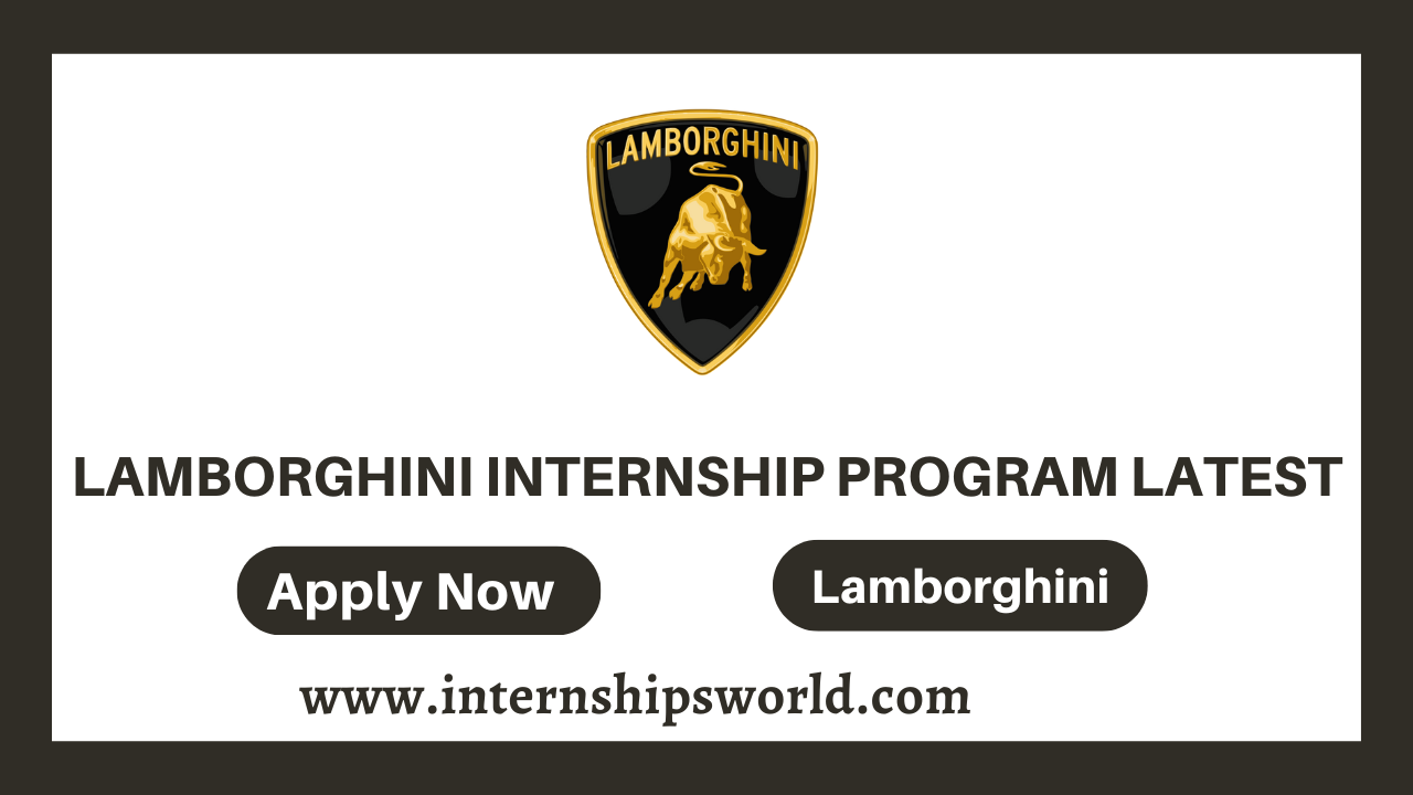 Lamborghini Internship Program