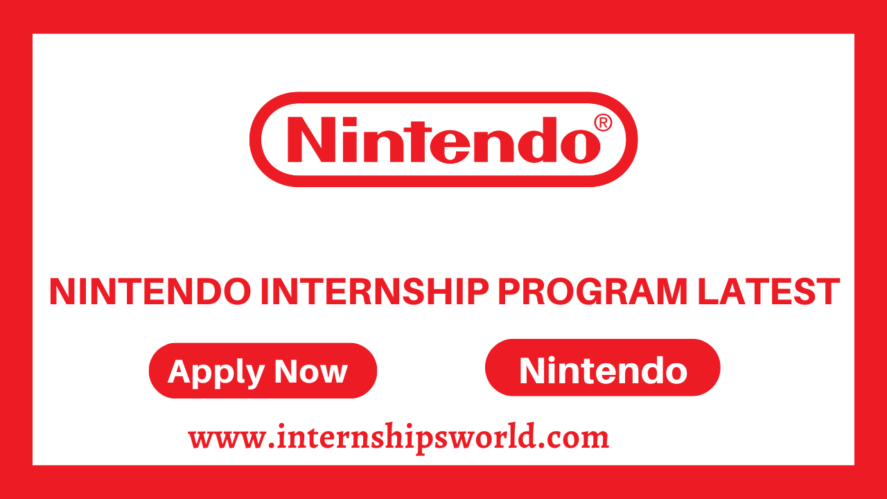 Nintendo Internship Program