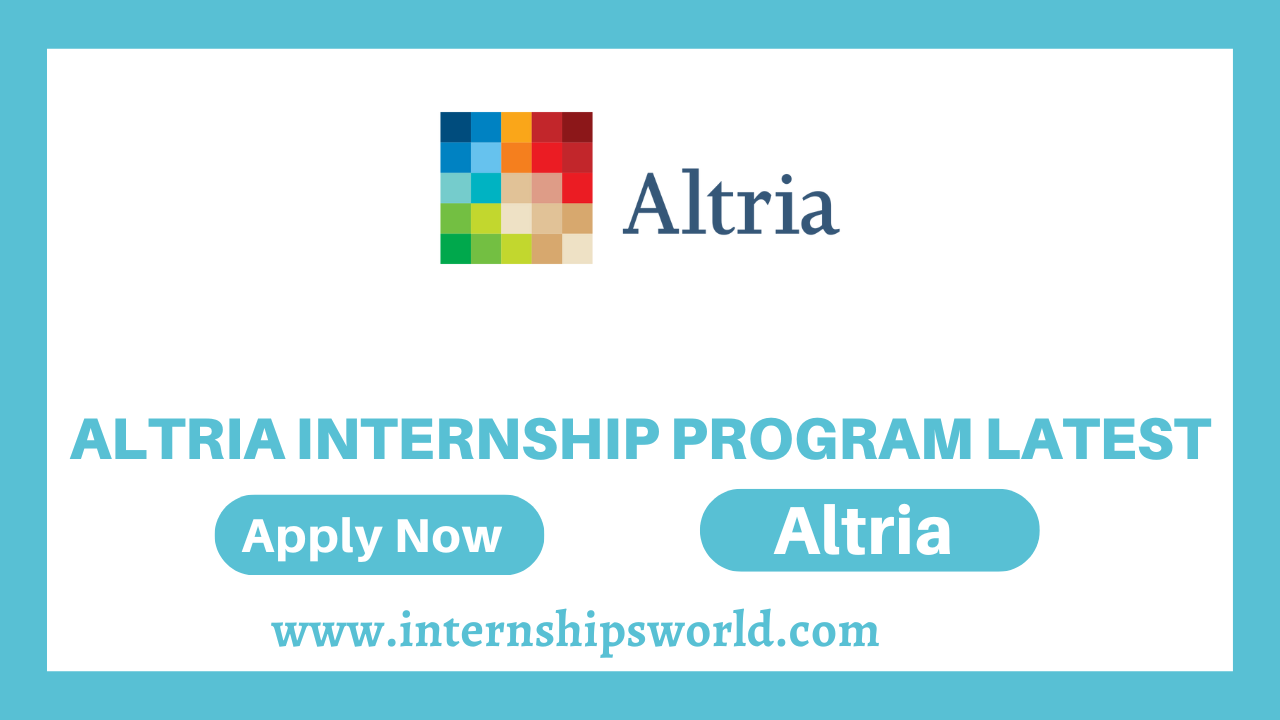 Altria Internship Program