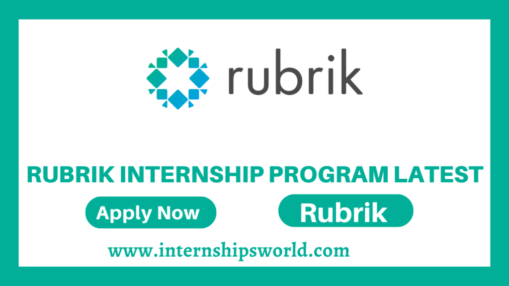 Rubrik Internship Program