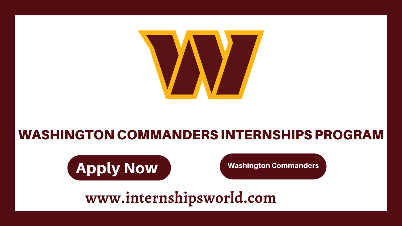 Washington Commanders Internships Program