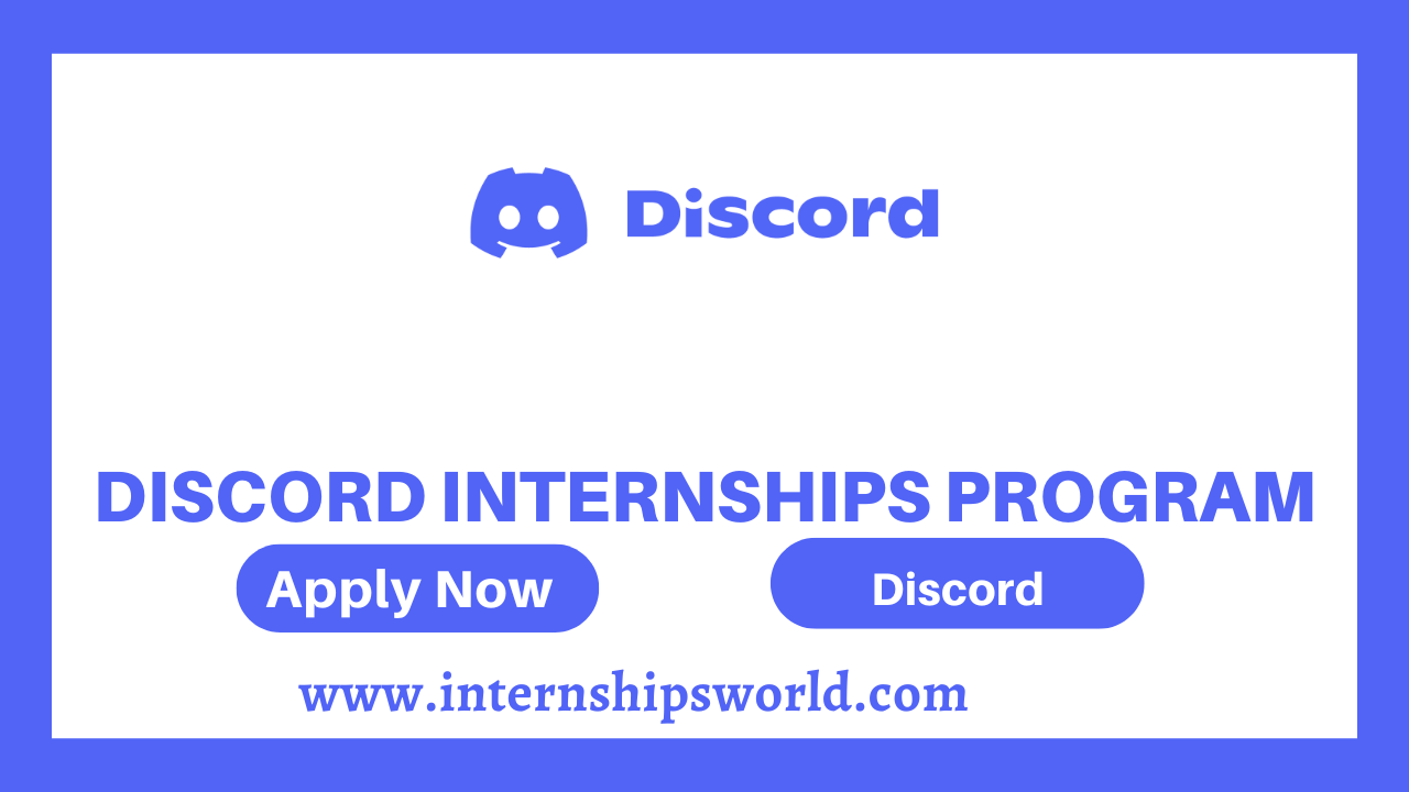 Discord Internships Program